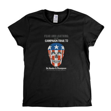 Hunter S Thompson Fear And Loathing Book Cover Womens T-Shirt