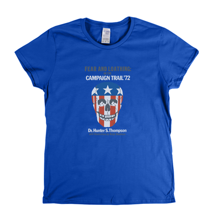 Hunter S Thompson Fear And Loathing Book Cover Womens T-Shirt