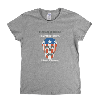 Hunter S Thompson Fear And Loathing Book Cover Womens T-Shirt
