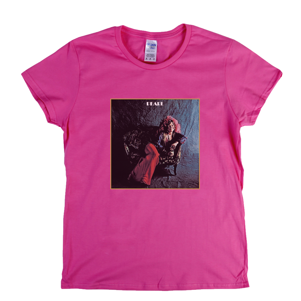 Janis Joplin Pearl Womens T-Shirt