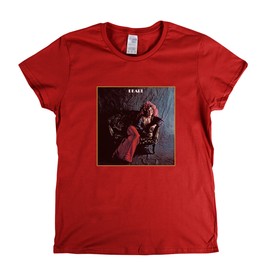 Janis Joplin Pearl Womens T-Shirt