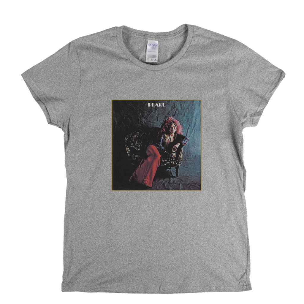 Janis Joplin Pearl Womens T-Shirt