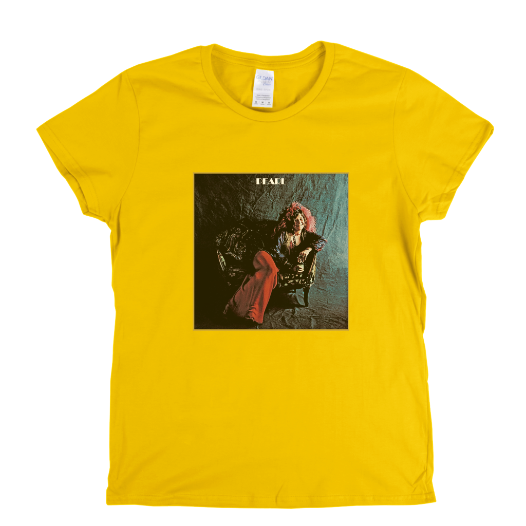 Janis Joplin Pearl Womens T-Shirt