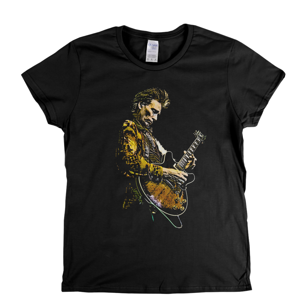 Steve Vai In Colour Womens T-Shirt