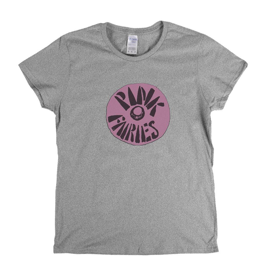 Pink Fairies Stamp Womens T-Shirt