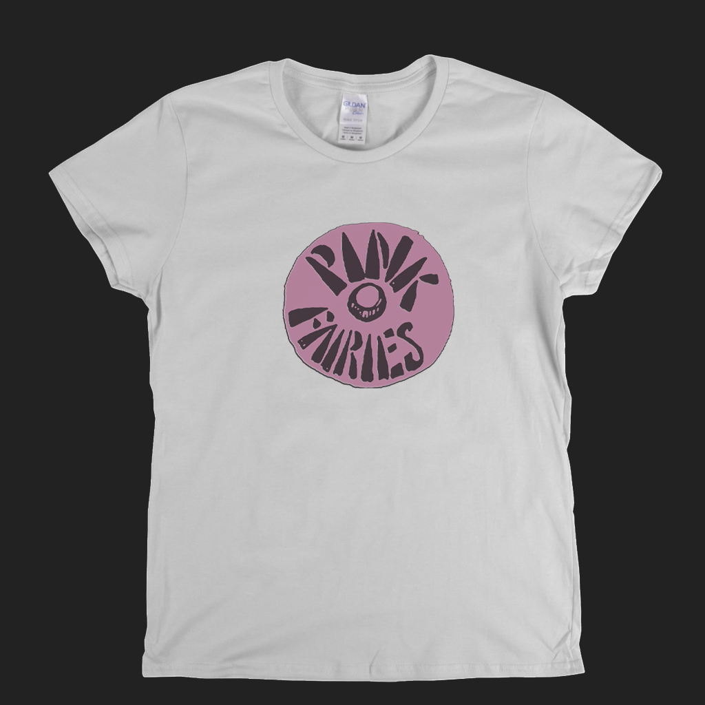 Pink Fairies Stamp Womens T-Shirt