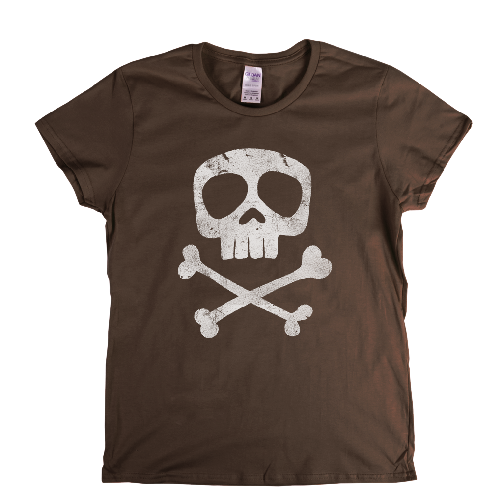 Skull And Crossbones Womens T-Shirt