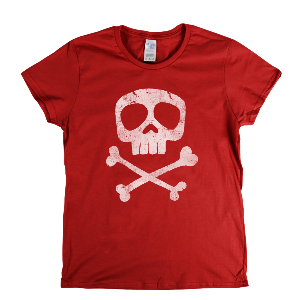 Skull And Crossbones Womens T-Shirt