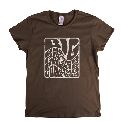 Big Brother And The Holding Company Vortex Womens T-Shirt