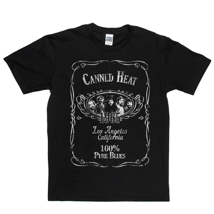 Canned Heat Liquor Label T-Shirt