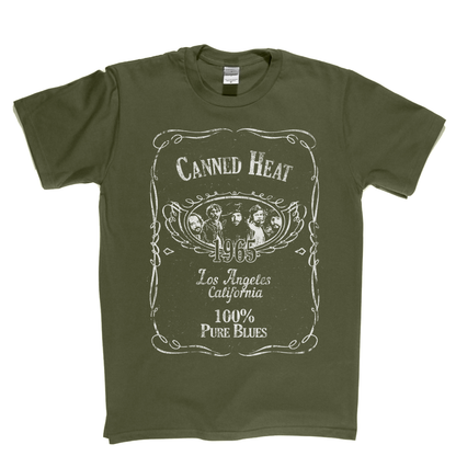 Canned Heat Liquor Label T-Shirt