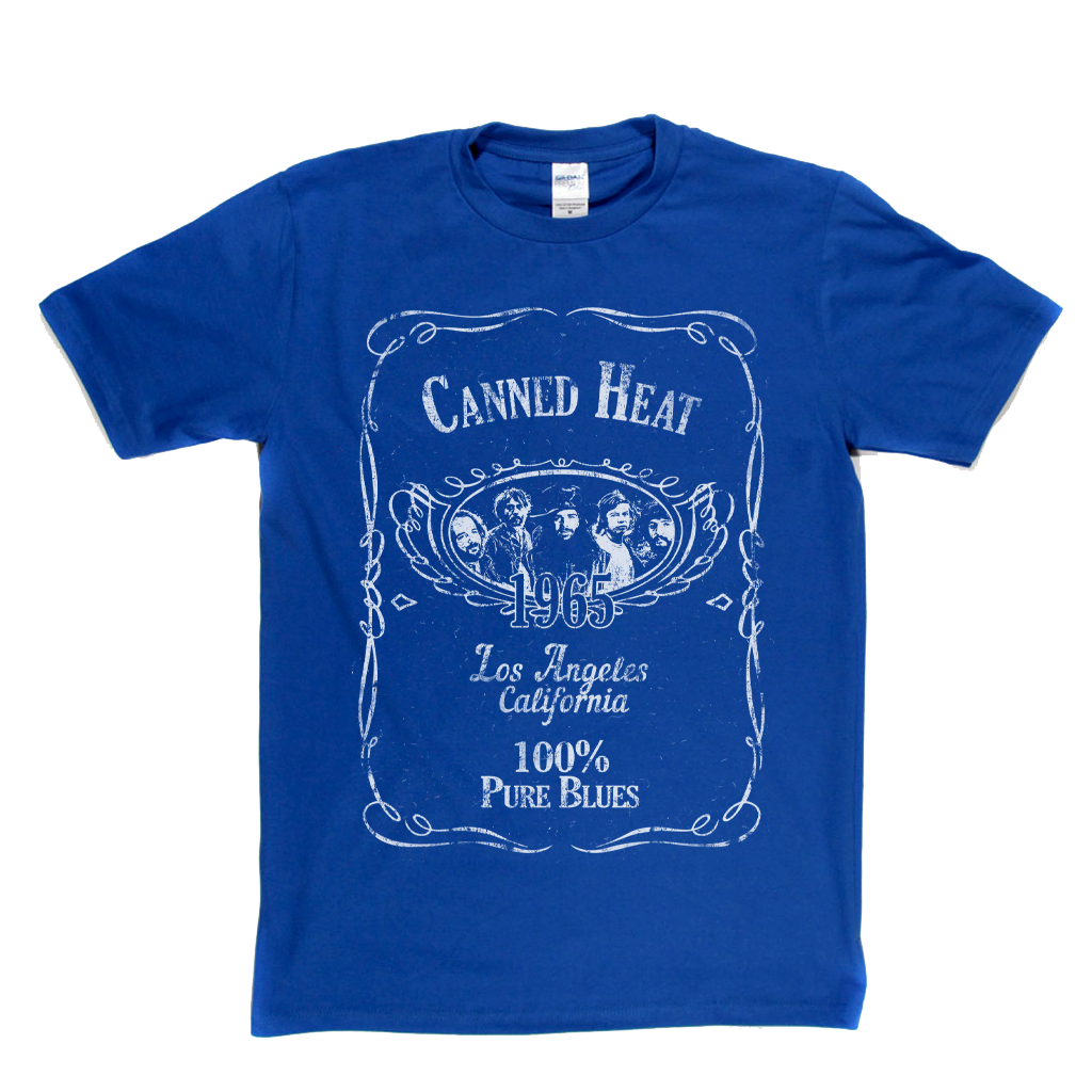 Canned Heat Liquor Label T-Shirt