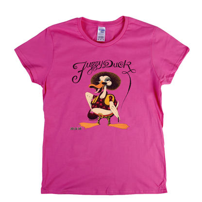 Fuzzy Duck Womens T-Shirt