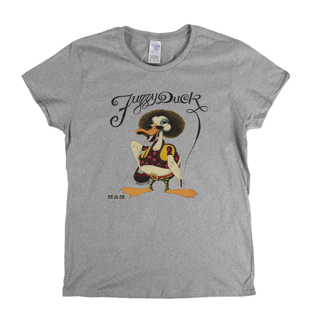 Fuzzy Duck Womens T-Shirt