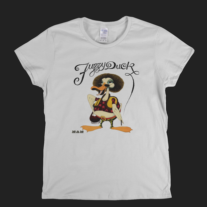 Fuzzy Duck Womens T-Shirt