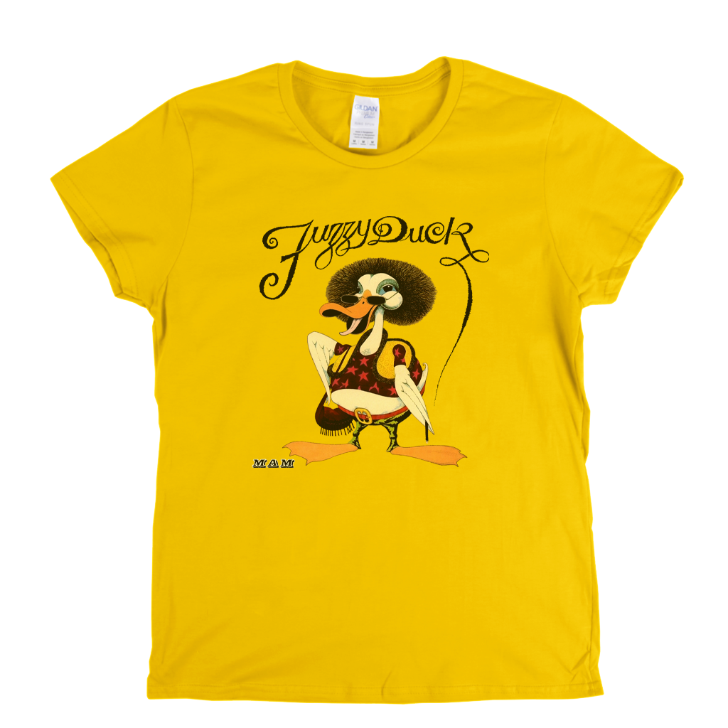 Fuzzy Duck Womens T-Shirt