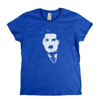Charlie Chaplin Portrait Womens T-Shirt