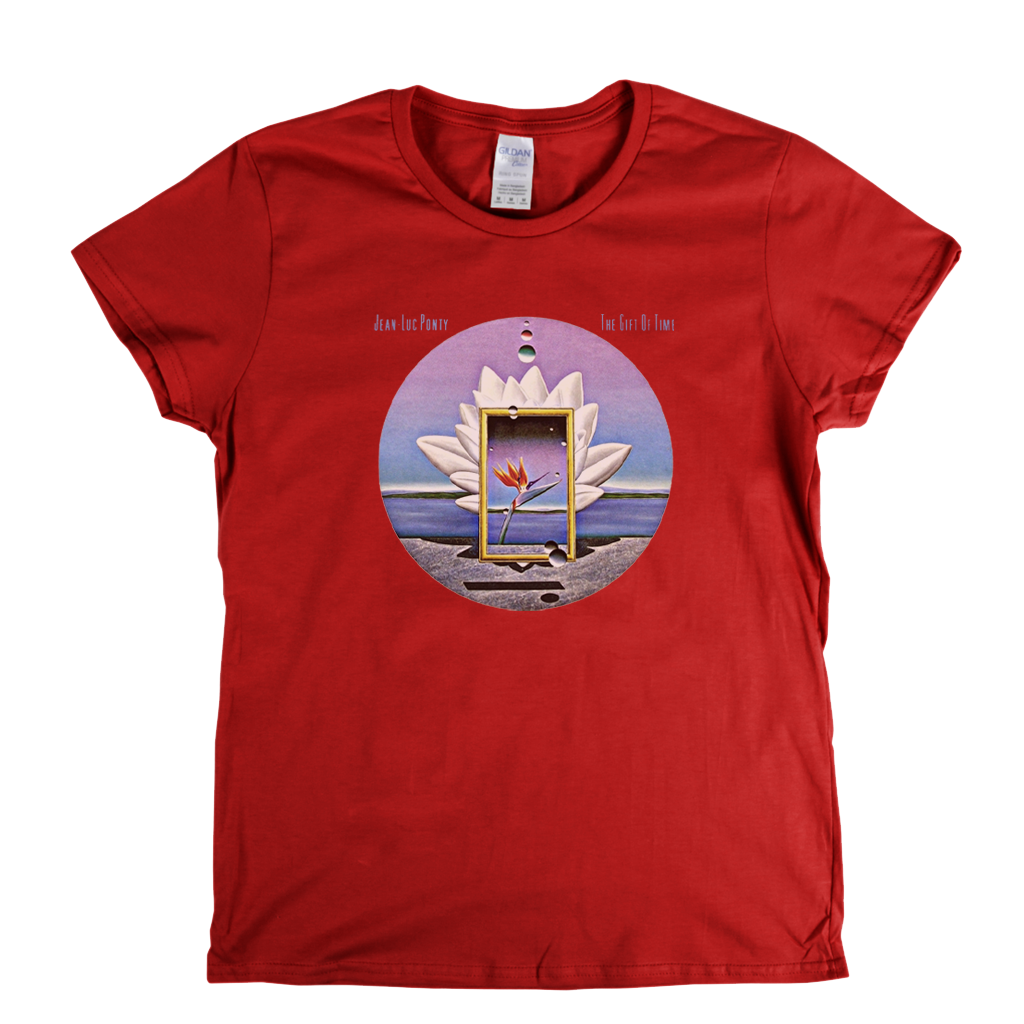 Jean Luc Ponty The Gift Of Time Womens T-Shirt