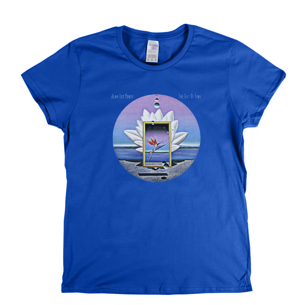 Jean Luc Ponty The Gift Of Time Womens T-Shirt