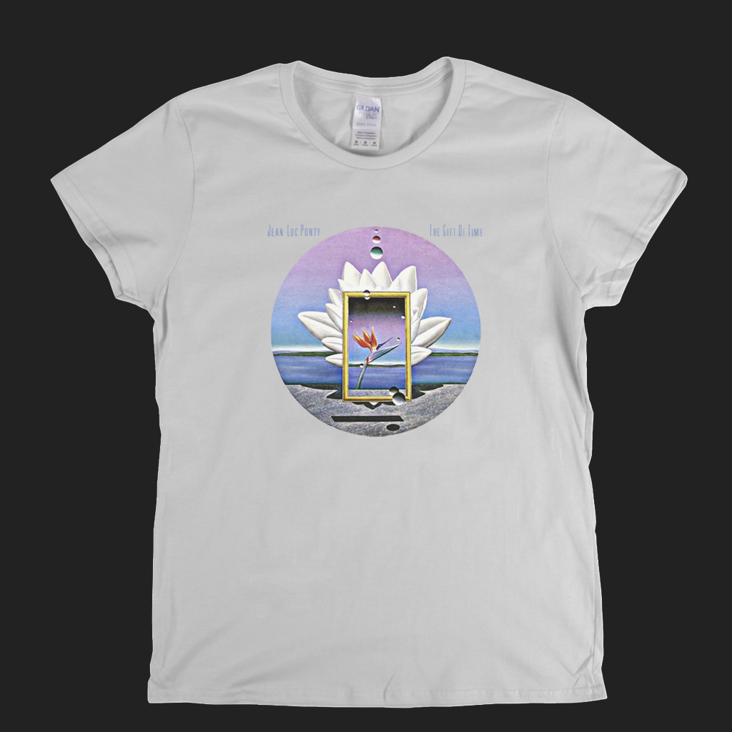 Jean Luc Ponty The Gift Of Time Womens T-Shirt