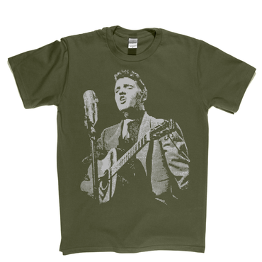 Young Elvis On Stage T-Shirt