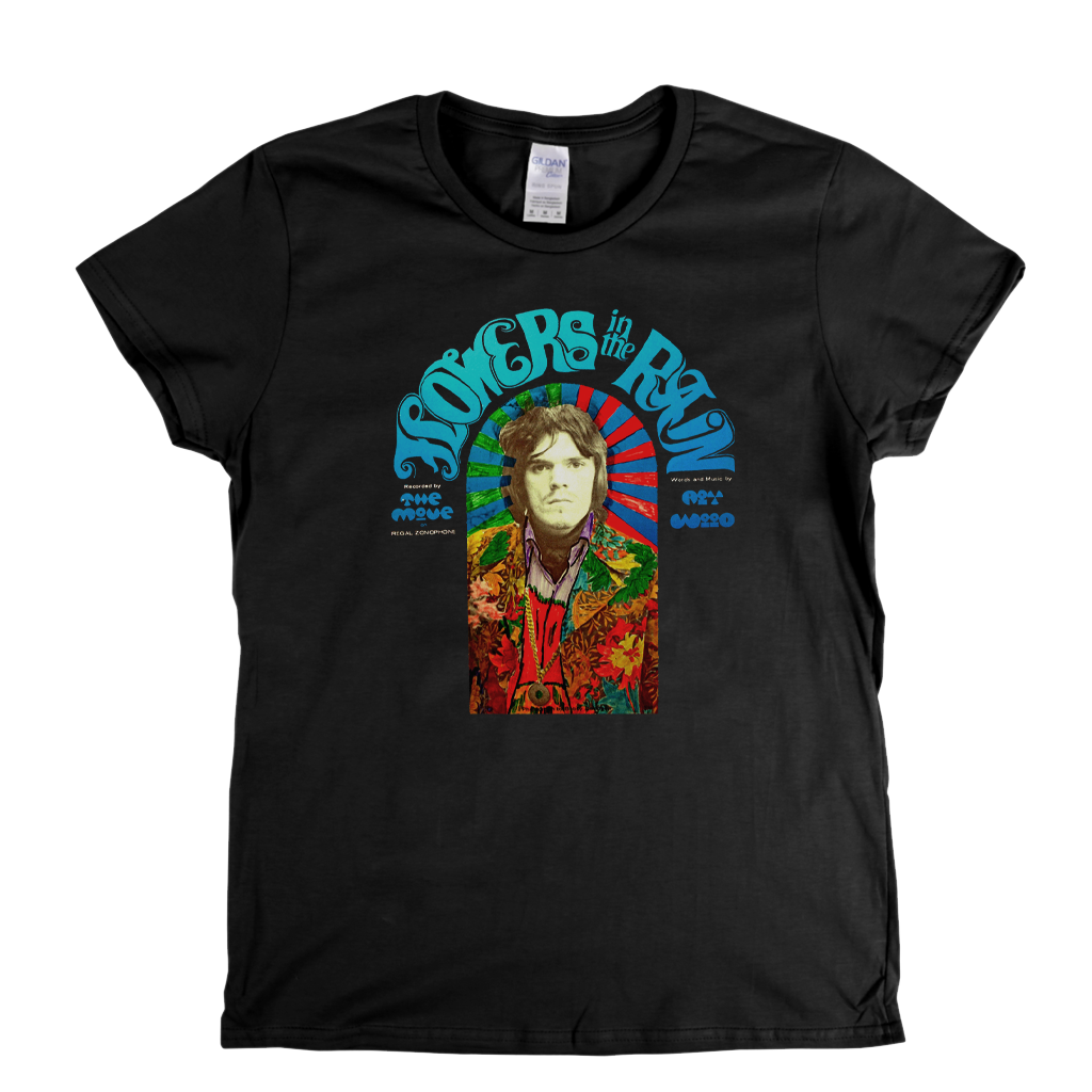 The Move Flowers In The Rain Womens T-Shirt