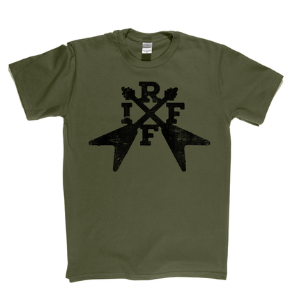 Riff Crossed Flying Vs T-Shirt