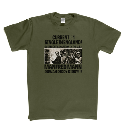 Manfred Mann Dowah Diddy Diddy T-Shirt