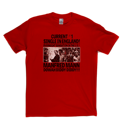 Manfred Mann Dowah Diddy Diddy T-Shirt