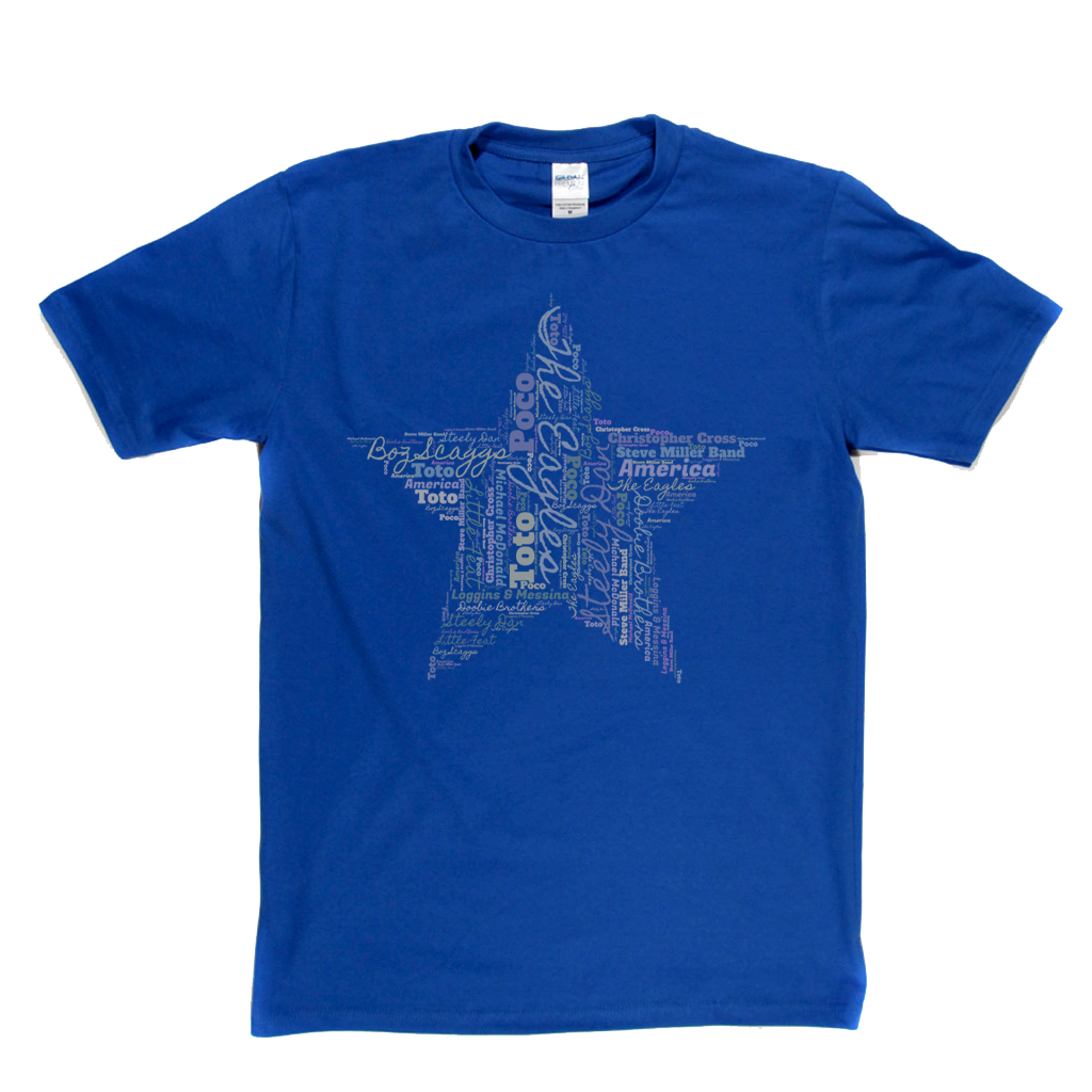 Rock Star Wordcloud T-Shirt