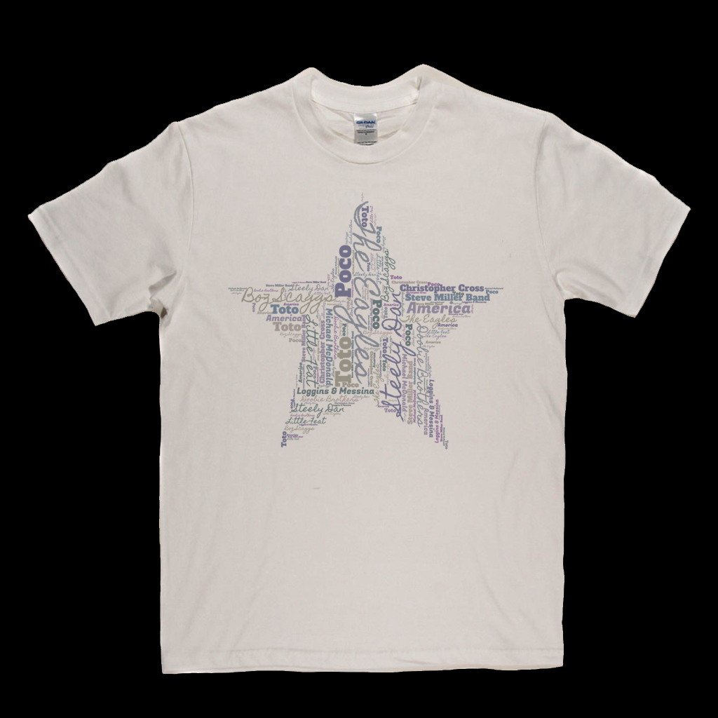 Rock Star Wordcloud T-Shirt