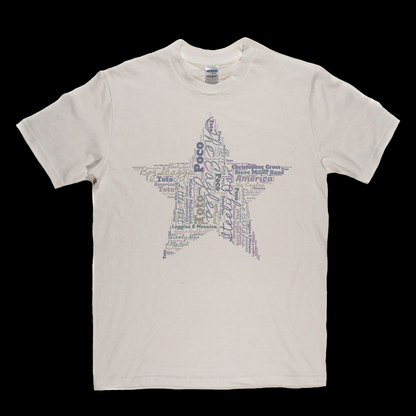 Rock Star Wordcloud T-Shirt