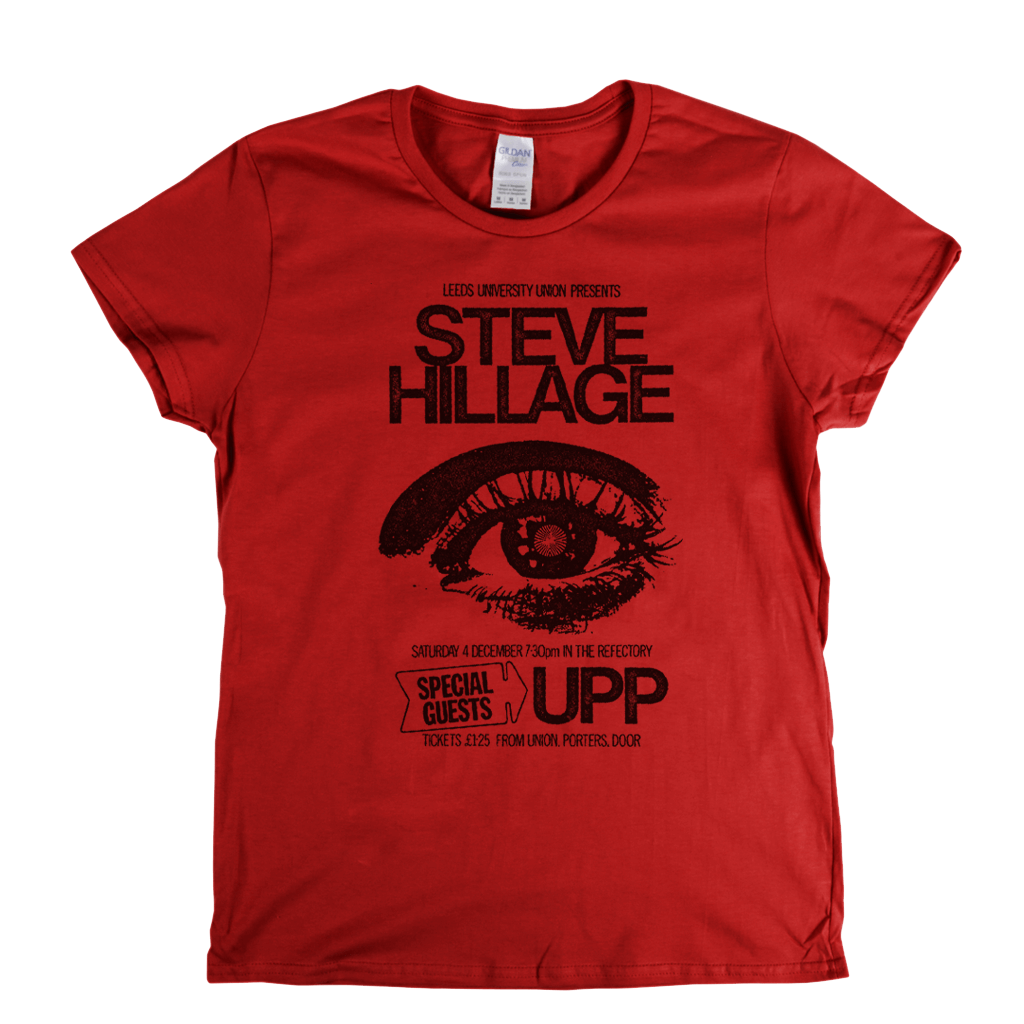 Steve Hillage Upp Poster Womens T-Shirt