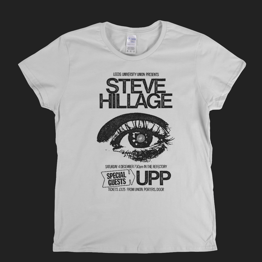 Steve Hillage Upp Poster Womens T-Shirt