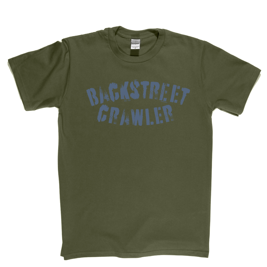 Backstreet Crawler Text T-Shirt
