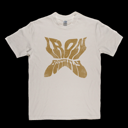 Iron Butterfly Shaped Text T-Shirt