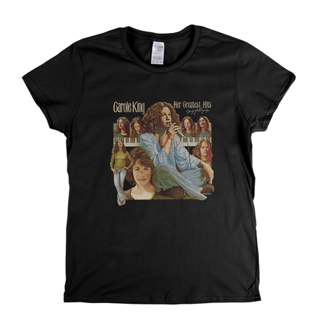 Carole King Greatest Hits Womens T-Shirt