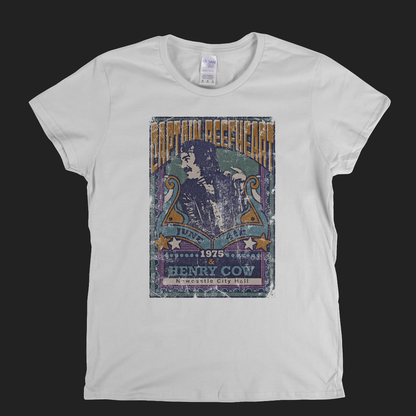 Captain Beefheart Henry Cow Gig Poster Womens T-Shirt