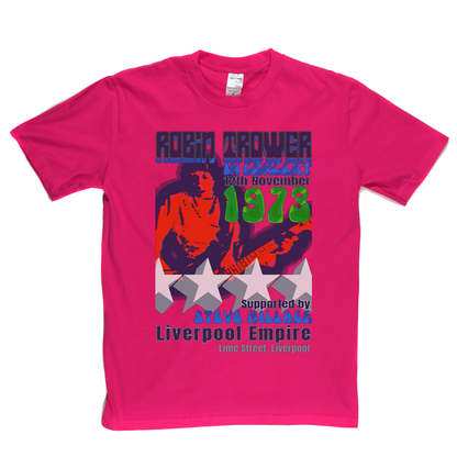 Robin Trower Steve Hillage Liverpool 1973 T-Shirt