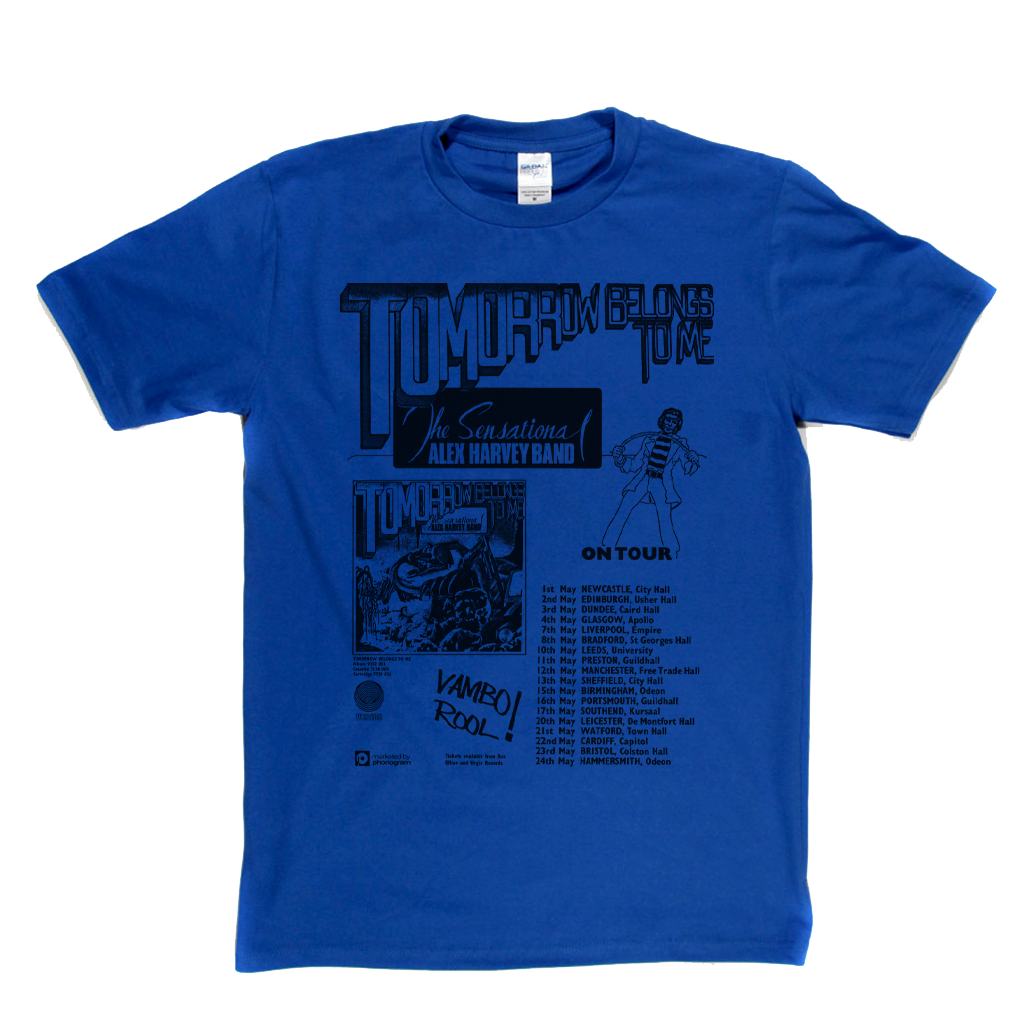 Alex Harvey Tomorrow Poster T-Shirt