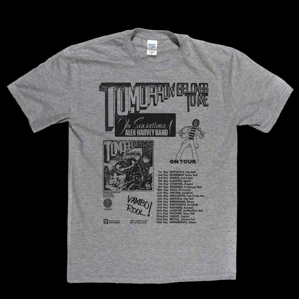 Alex Harvey Tomorrow Poster T-Shirt