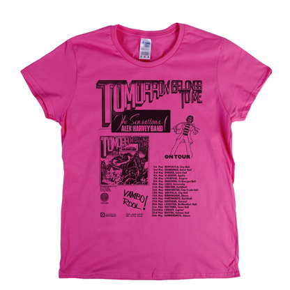 Alex Harvey Tomorrow Poster Womens T-Shirt