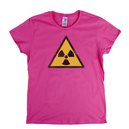 Radioactive Symbol Womens T-Shirt