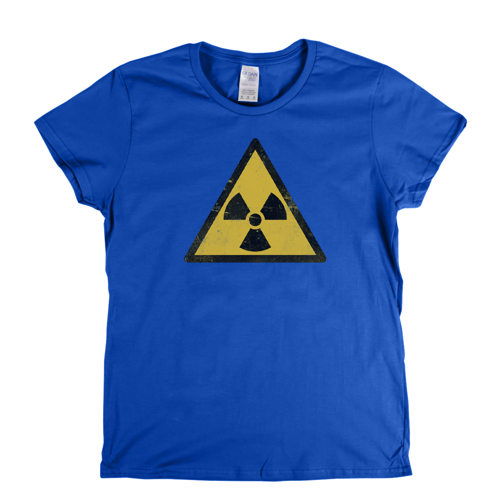 Radioactive Symbol Womens T-Shirt