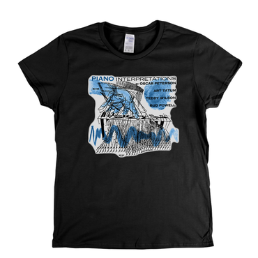 Oscar Peterson - Piano Interpretations Womens T-Shirt