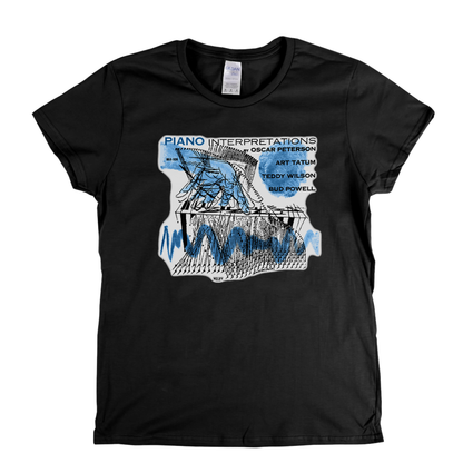 Oscar Peterson - Piano Interpretations Womens T-Shirt