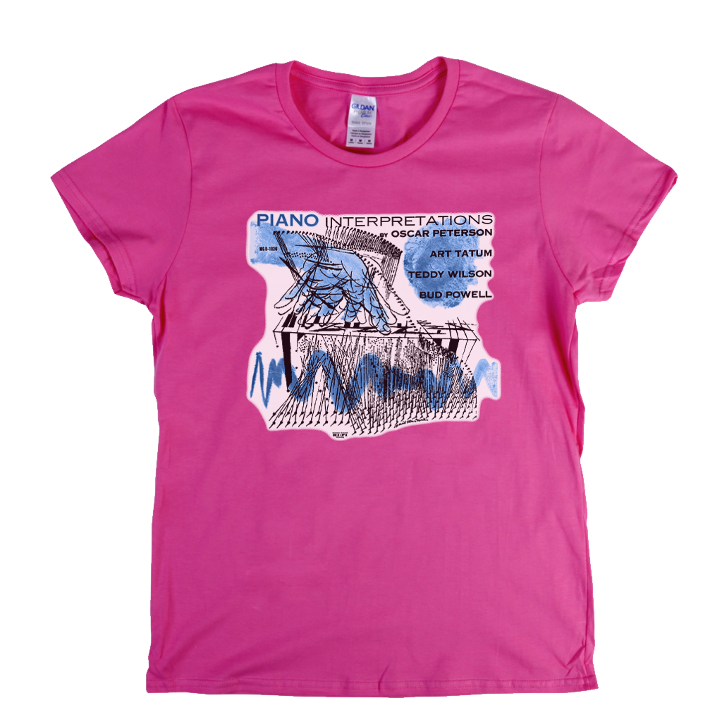 Oscar Peterson - Piano Interpretations Womens T-Shirt