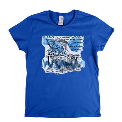 Oscar Peterson - Piano Interpretations Womens T-Shirt