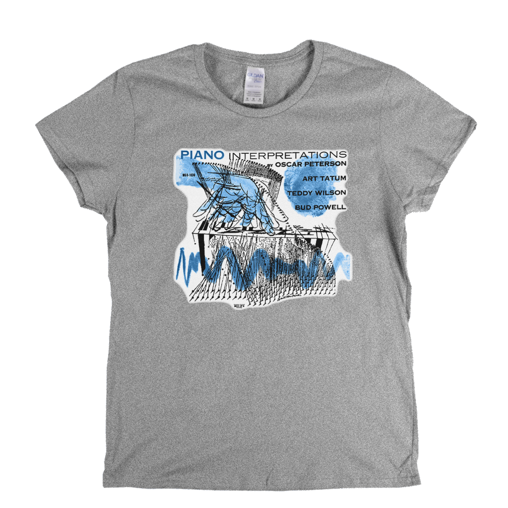 Oscar Peterson - Piano Interpretations Womens T-Shirt