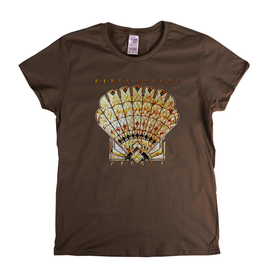 Elkie Brooks Pearls Womens T-Shirt